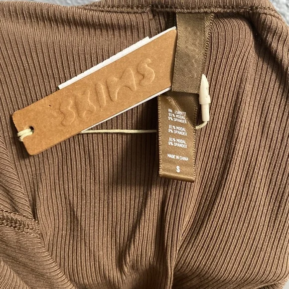 NWT SKIMS lounge slip dress in oxide - Picture 7 of 7